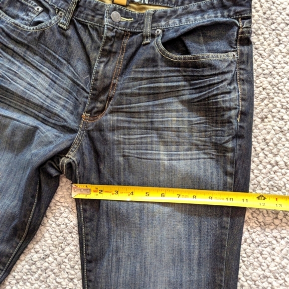 Kenneth Cole Reaction Men's Bootcut Jeans (34 X 32) - Picture 13 of 16
